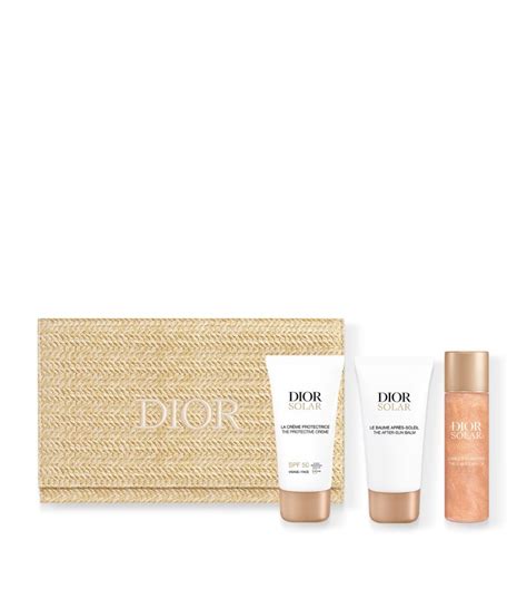 dior solar gift set|dior solar set with bag.